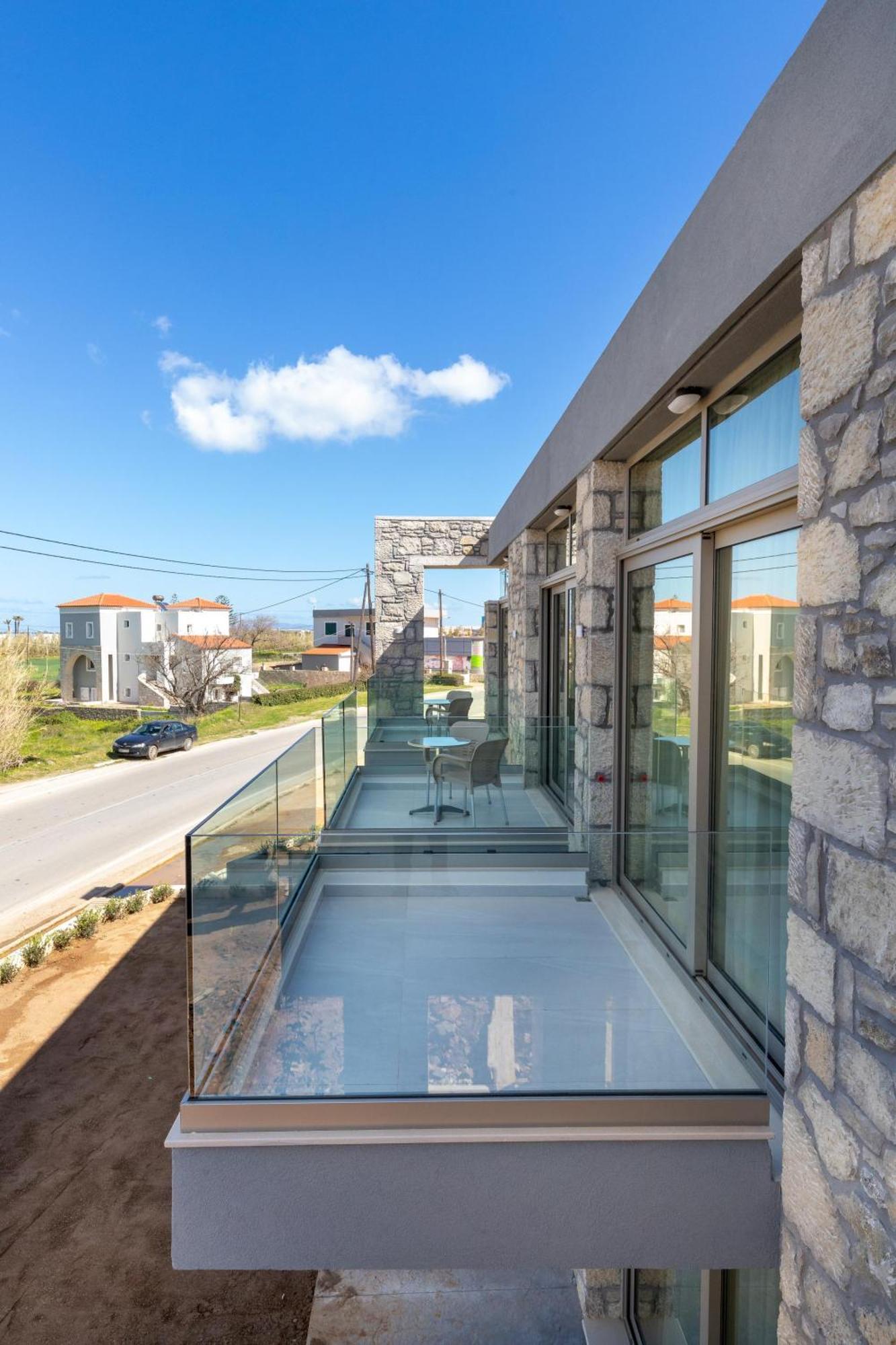 Achatis Apartments With Sea View Kolimvárion Luaran gambar