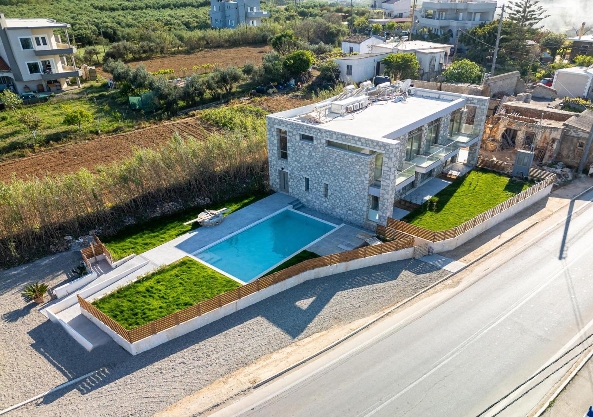 Achatis Apartments With Sea View Kolimvárion Luaran gambar