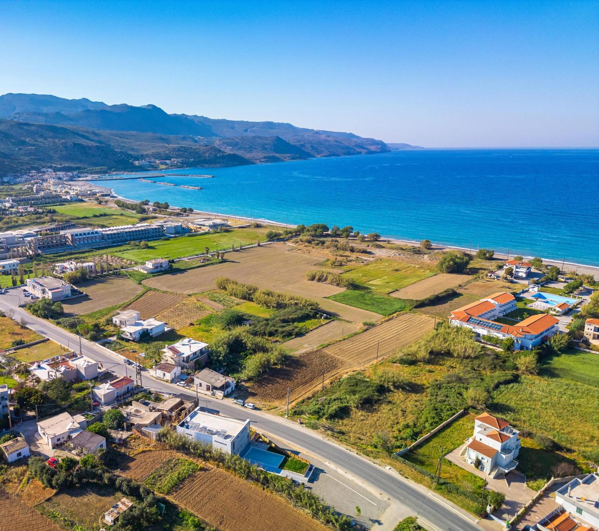 Achatis Apartments With Sea View Kolimvárion Luaran gambar