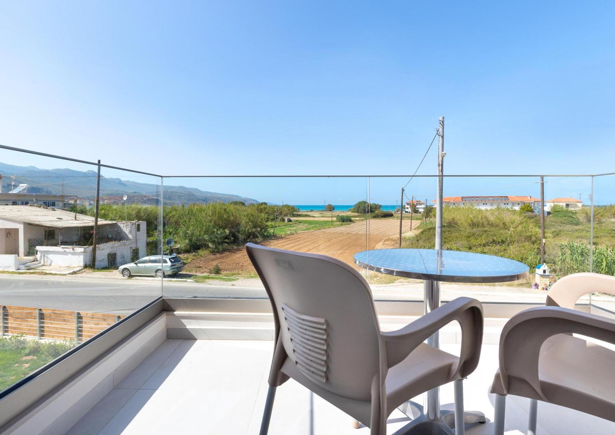 Achatis Apartments With Sea View Kolimvárion Luaran gambar