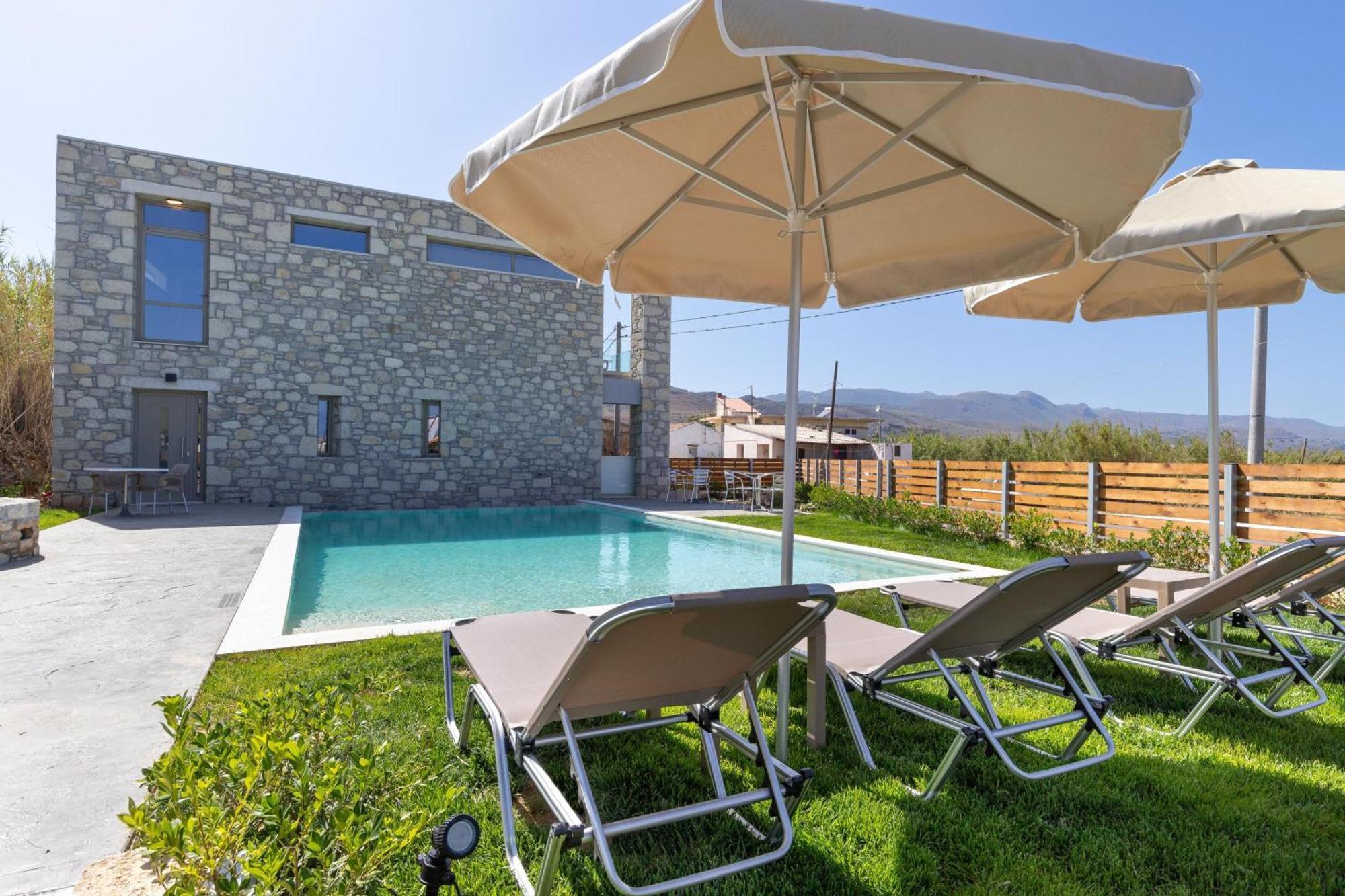 Achatis Apartments With Sea View Kolimvárion Luaran gambar