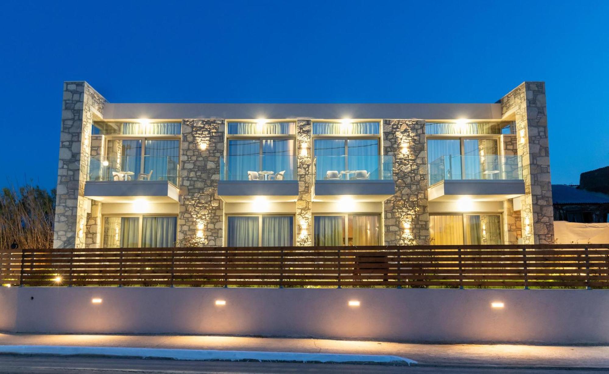 Achatis Apartments With Sea View Kolimvárion Luaran gambar