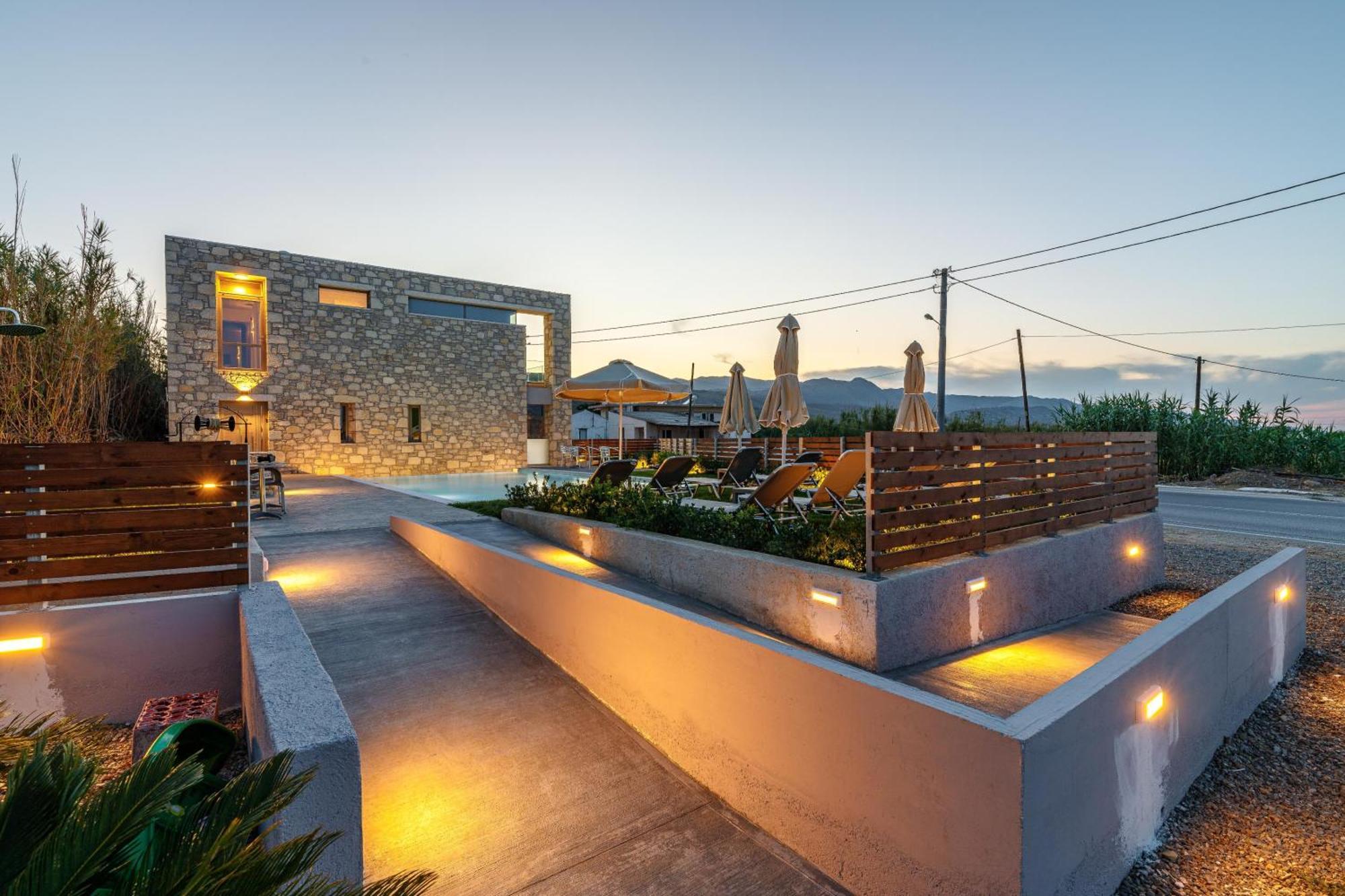 Achatis Apartments With Sea View Kolimvárion Luaran gambar
